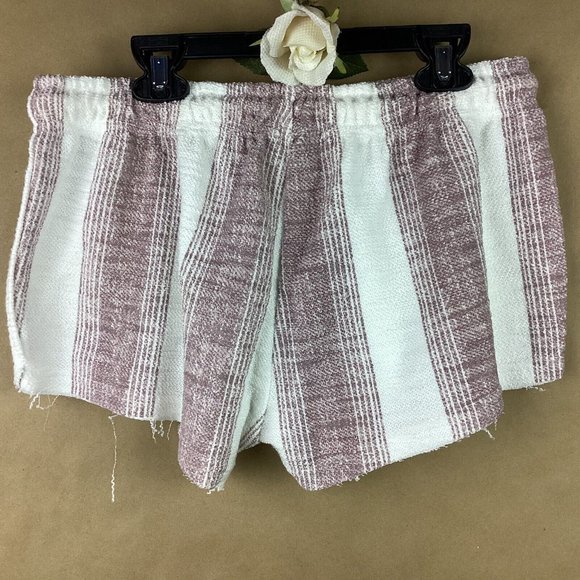 OCEAN DRIVE Beach Striped Terry Knit Shorts - Picture 3 of 6